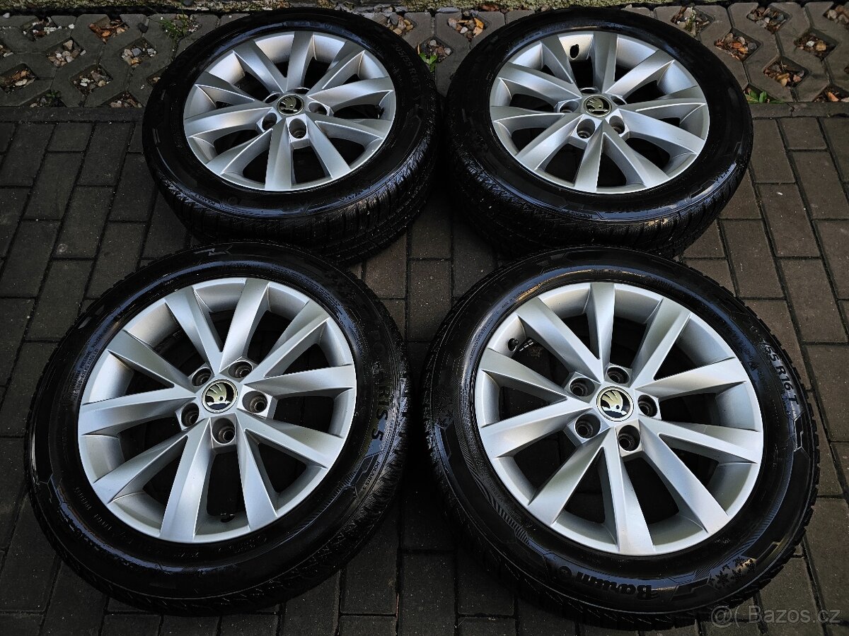 ALU zimní kola Alcatras orig Škoda 5x112 Octavia III R16