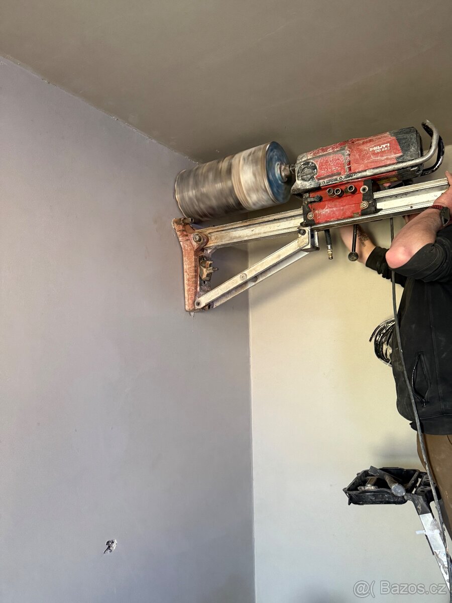 JÁDROVÉ VRTÁNÍ BETONU, CIHEL A ŽELEZOBETONU – Ø 50–450 mm