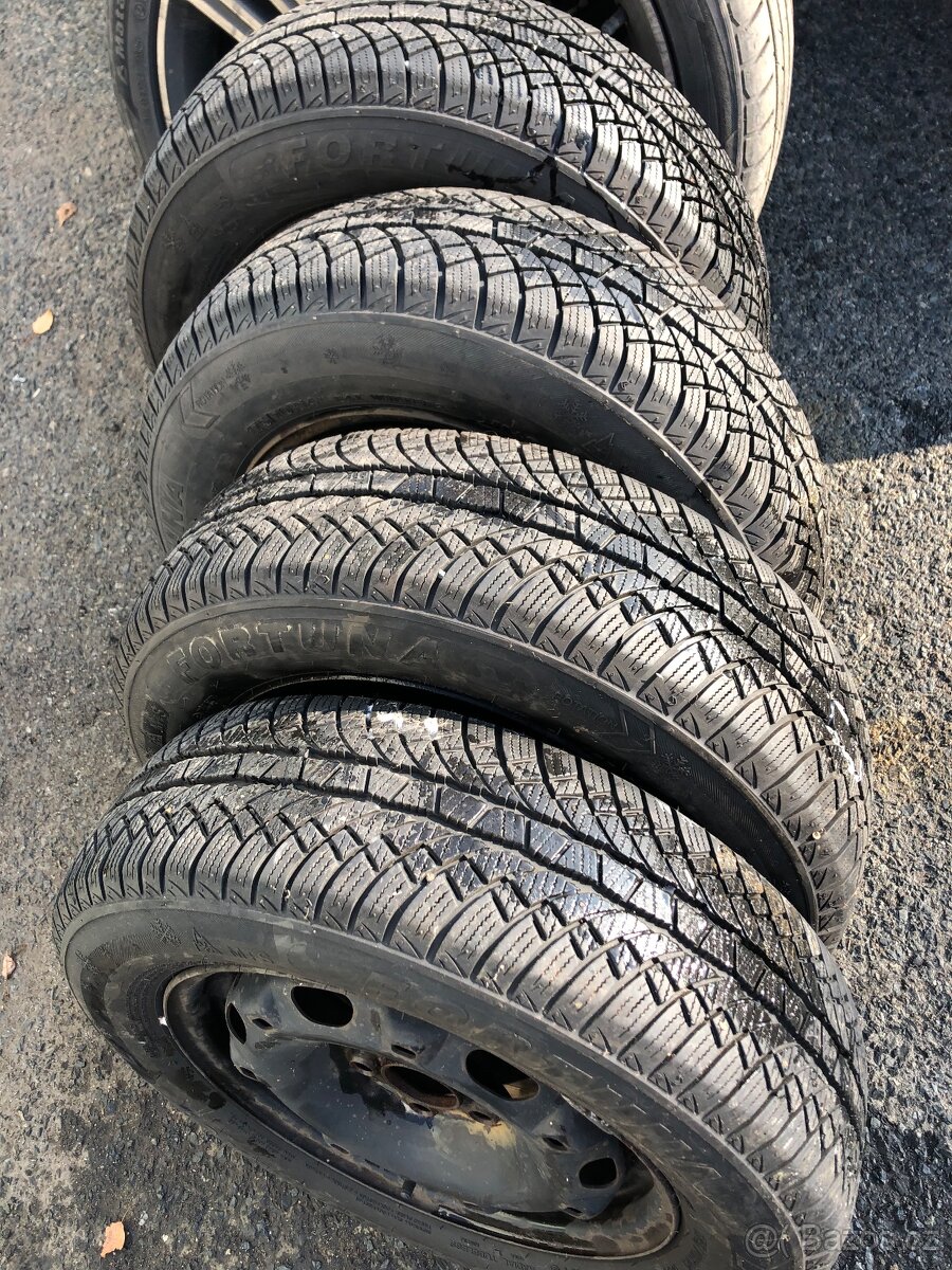 Zimní pneu s diskama , 5x100 , 175/70r14