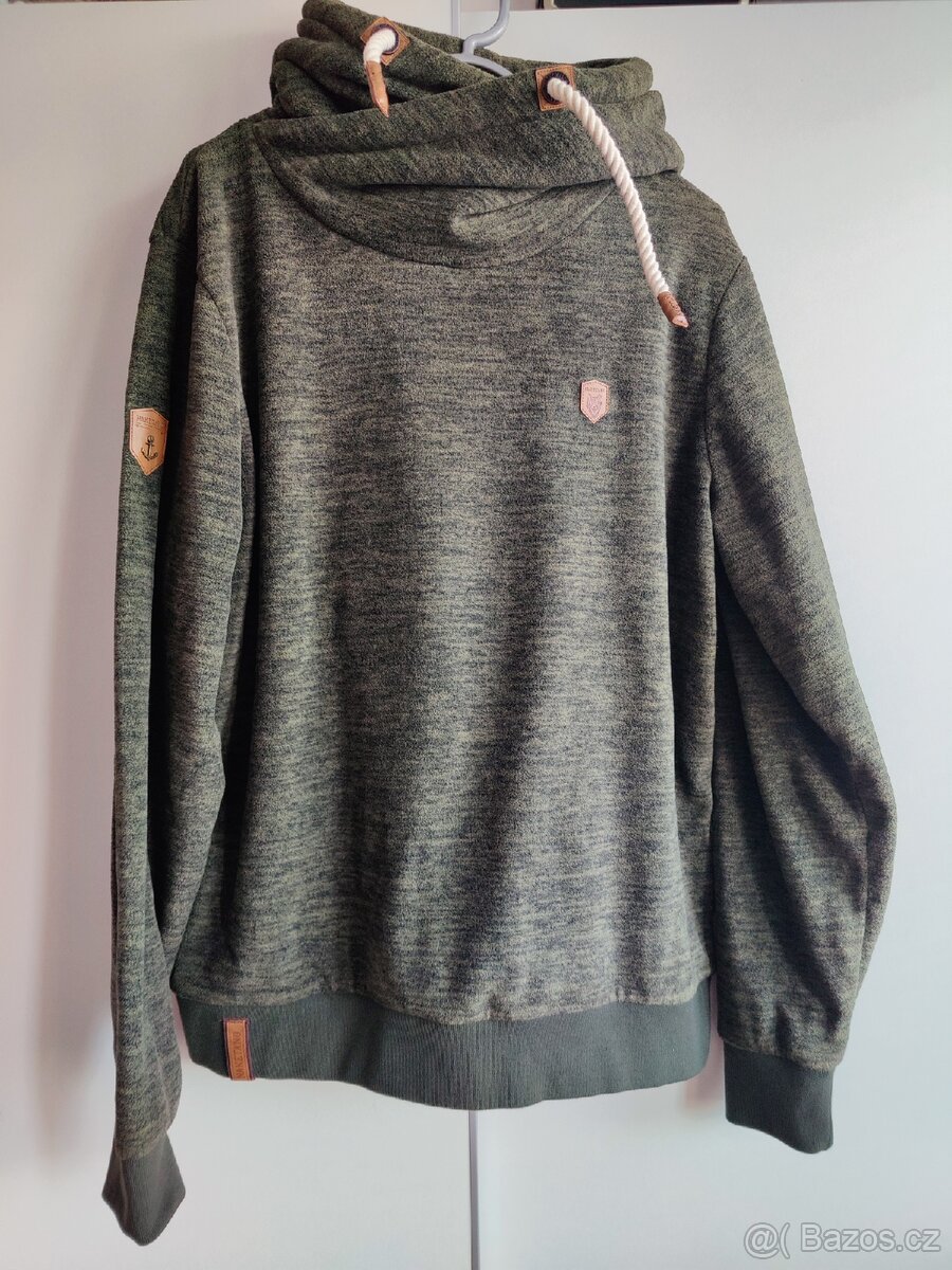 Pánská mikina s vysokým límcem Naketano