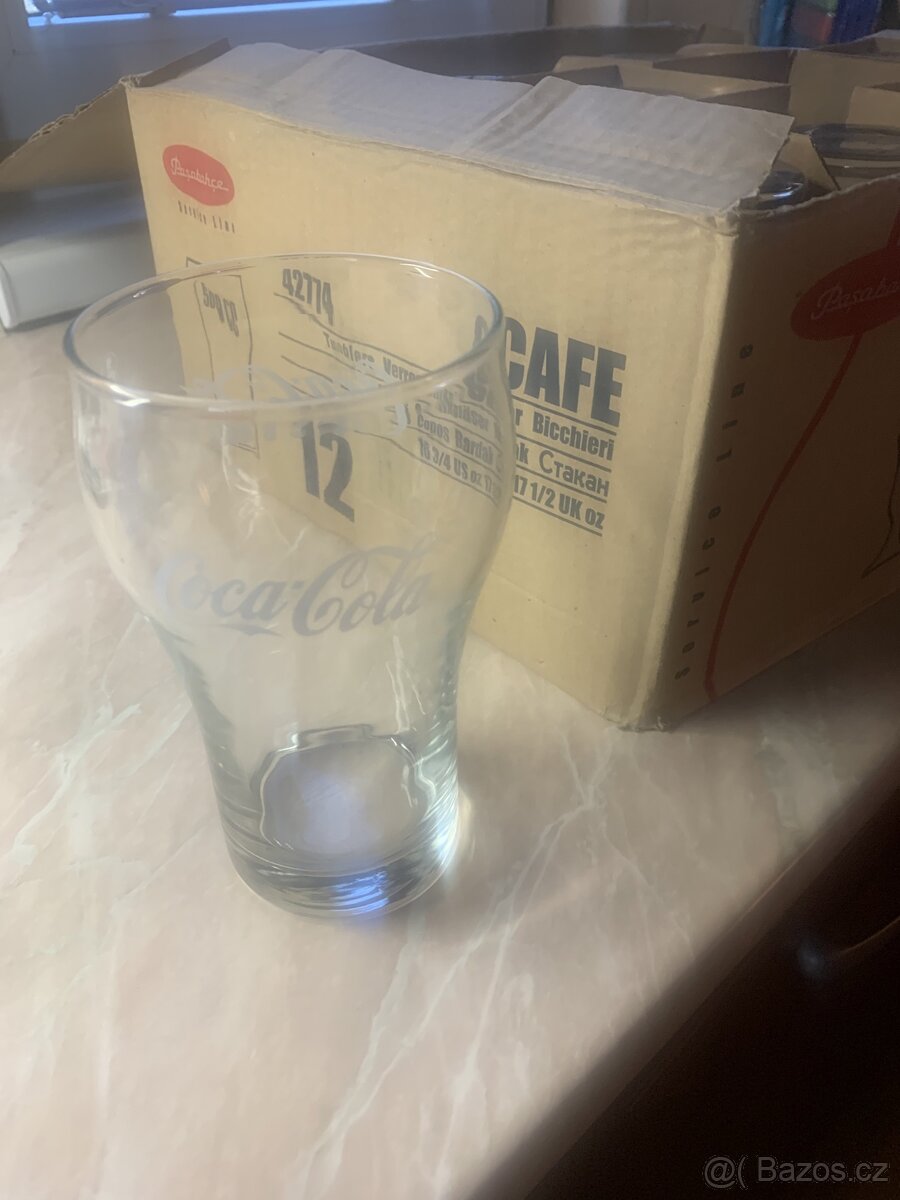 Půllitry sklenice Coca-Cola
