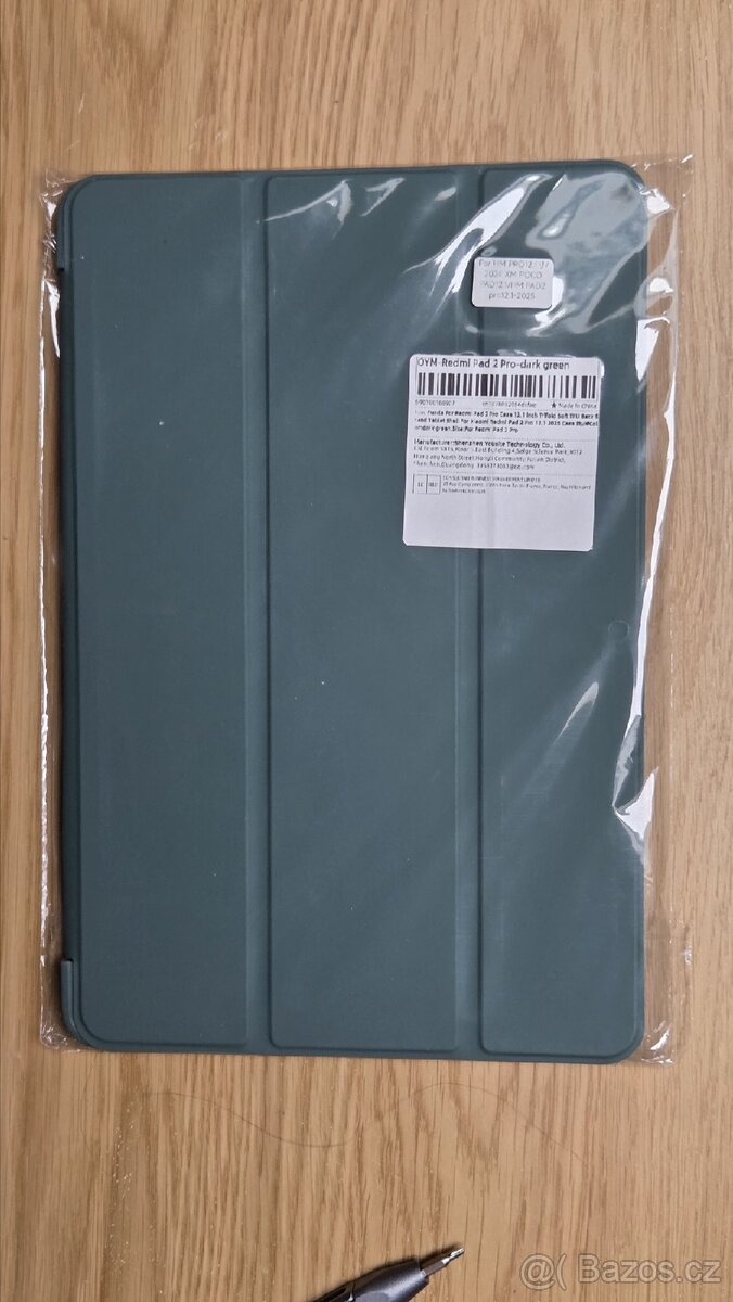 Zelený kryt na tablet Redmi Pad 2 Pro