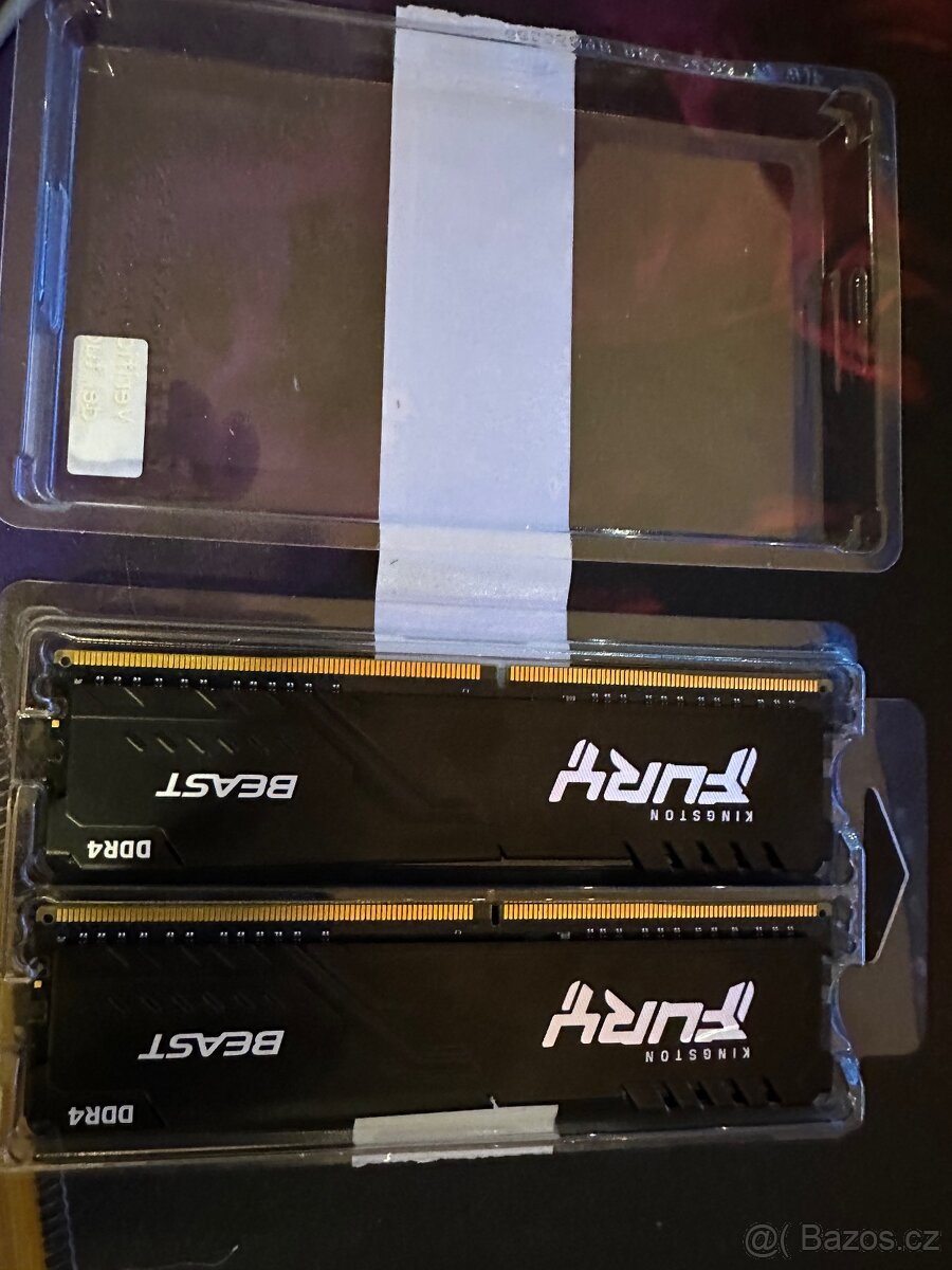 RAM Kingston Fury Beast Black 32gb ddr4