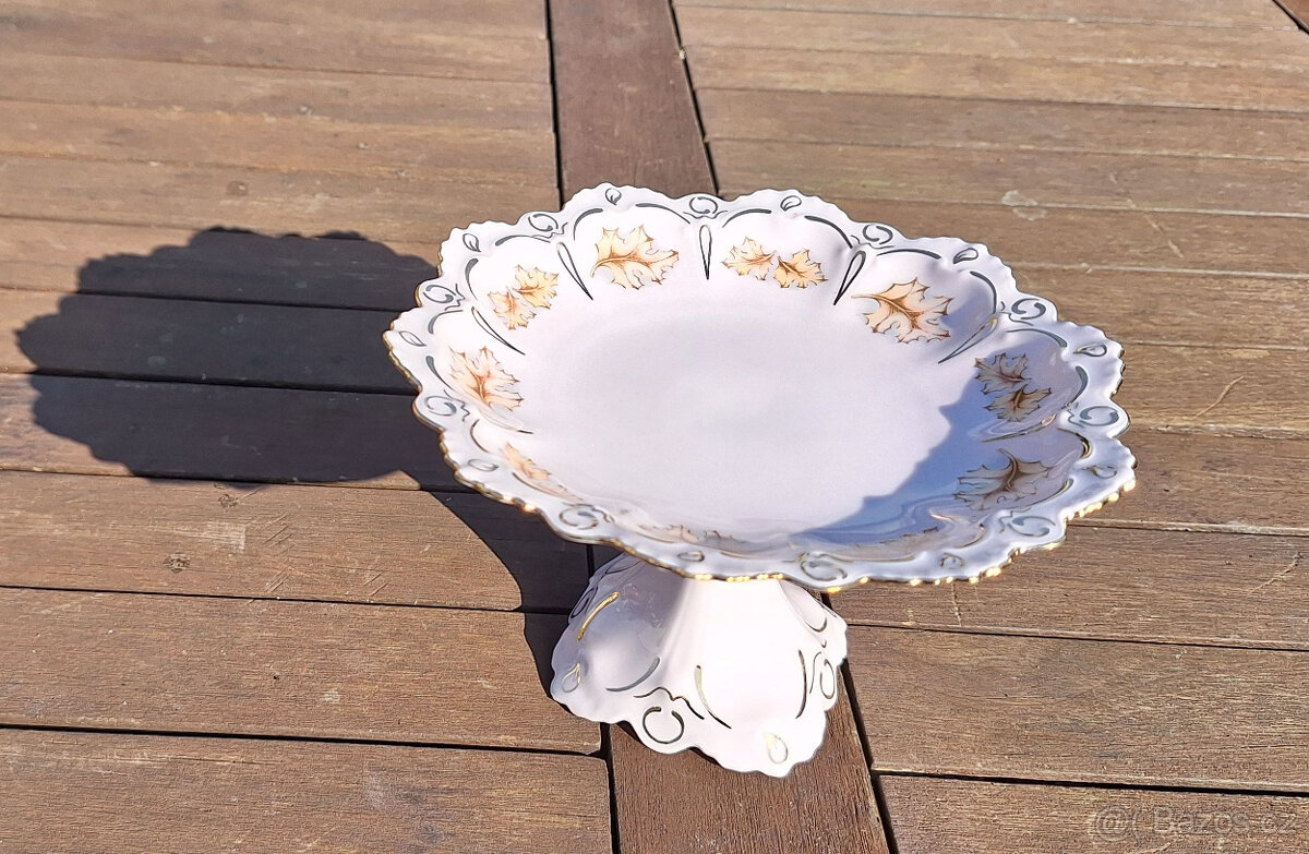 Růžový porcelán - nástolec