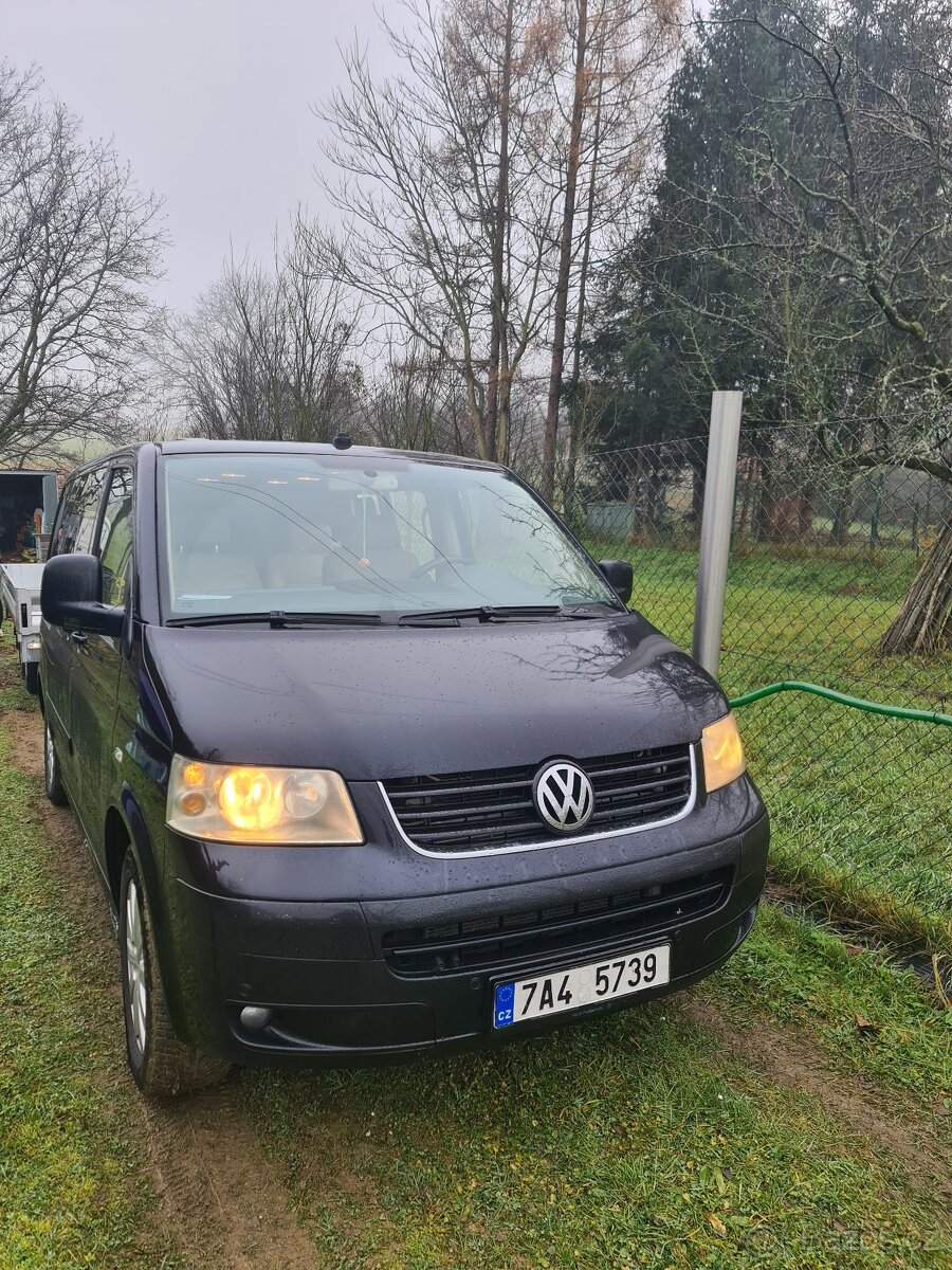 VW T5 MULTIVAN 4x4, 2,5 128kW PRODÁM