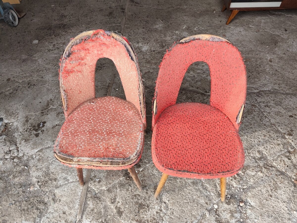 RETRO ŽIDLE OSWALD HAERDTL.