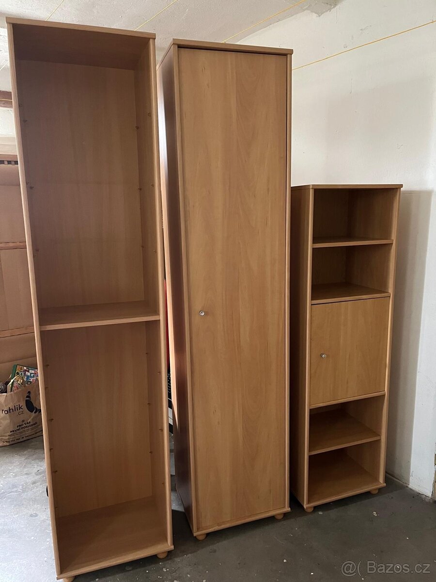 Skříně, úložné prostory