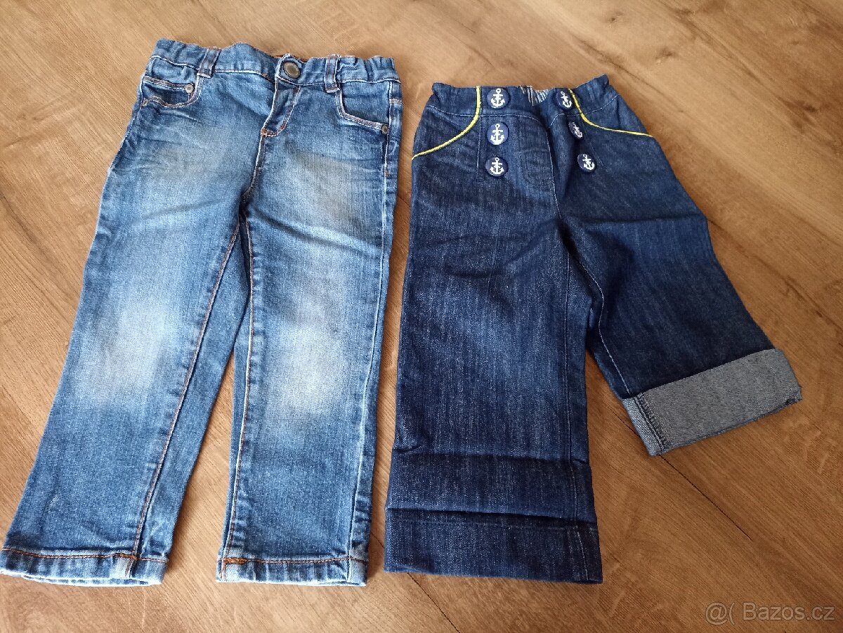 Dívčí kalhoty a džíny,vel.80-92