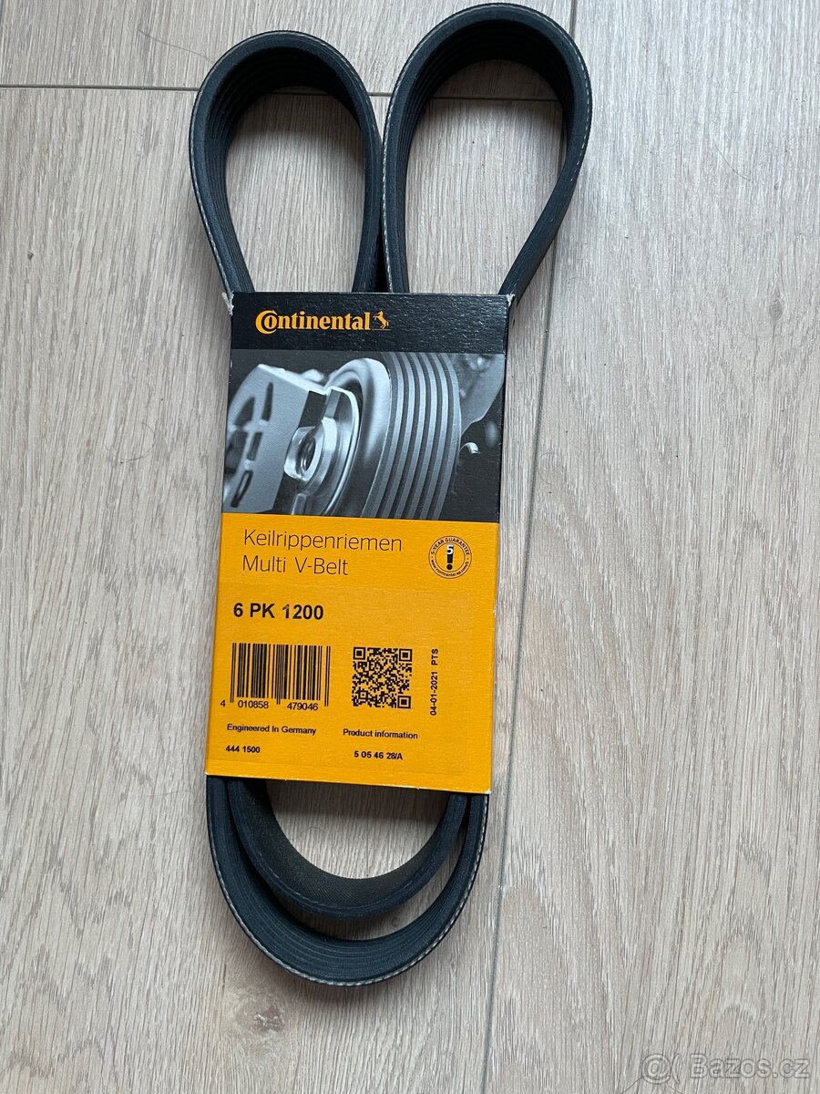 CONTITECH 6PK1200 - ozubený klínový řemen K9K