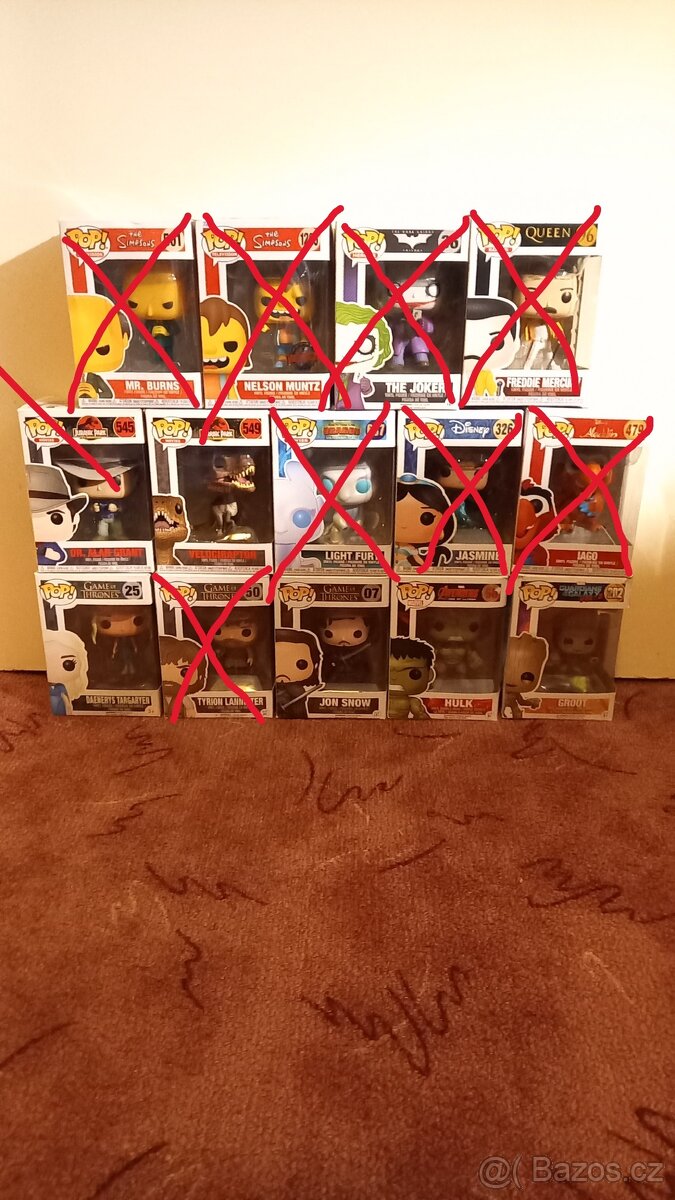Funko Pop - Mix (9 ks)