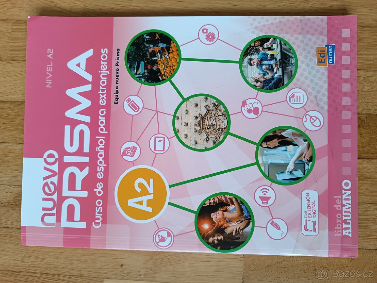 Učebnice španělštiny A2 Nuevo prisma - NOVA