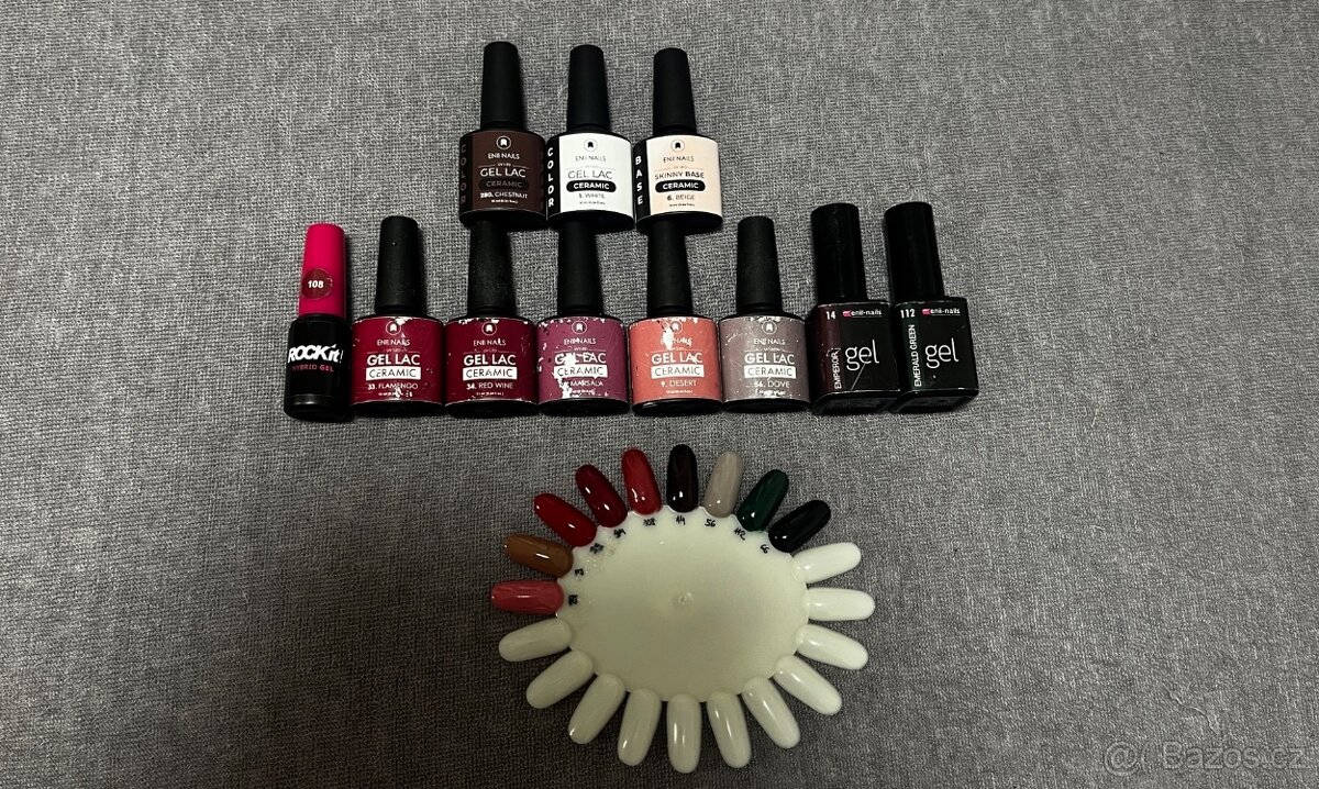 11 gellaků Enii nails Ceramic