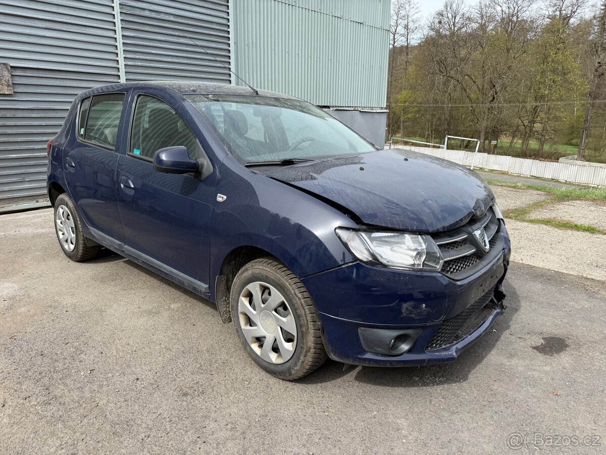 Dacia Sandero 1.2 55kw ČR 1.majitel