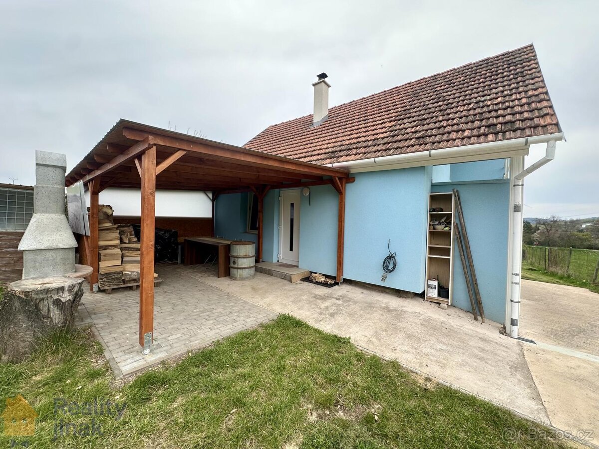 Prodej rodinného domu 3+kk s možností rozšíření, pozemek 108