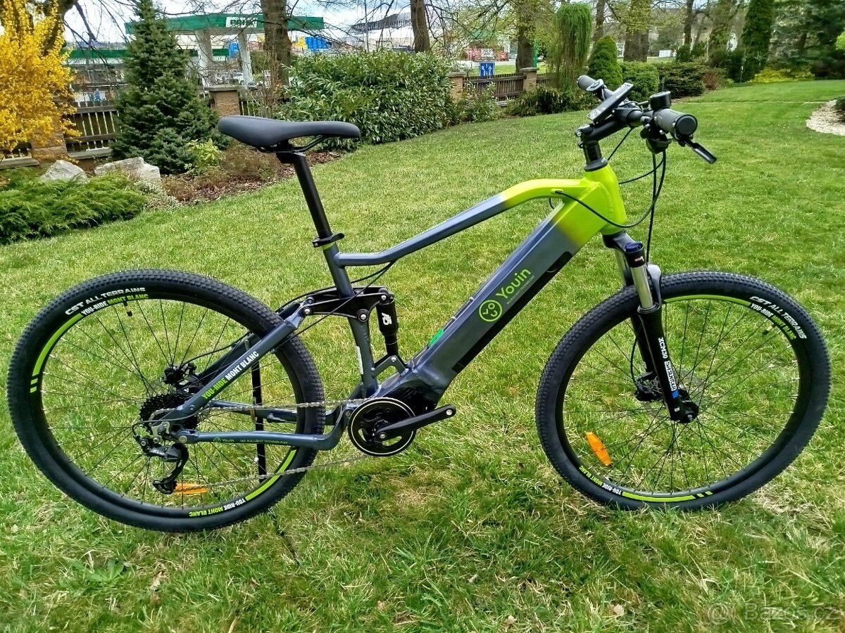 Elektrokolo YOUIN horské celoodpružené