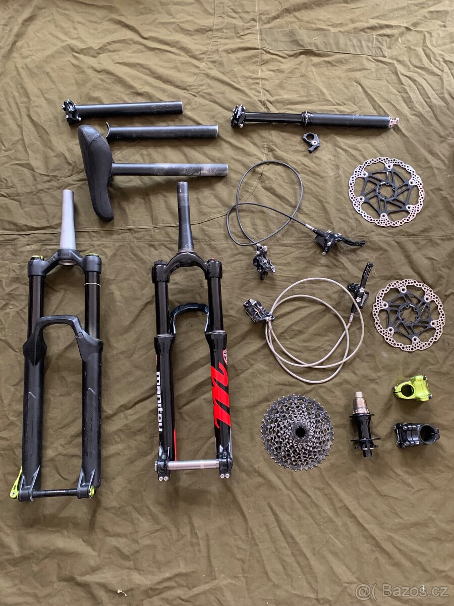 Prodám komponenty MTB