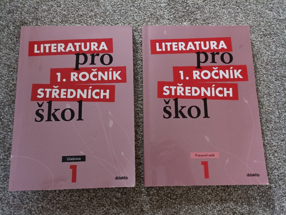 Literatura pro 1., 2., 3., 4. ročník SŠ učebnice + prac.seš.