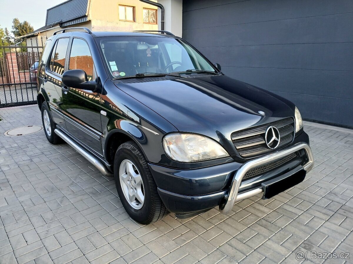 MB ML 2.7CDI 6.KVALT MANUÁL 1.MAJITEL DOVOZ