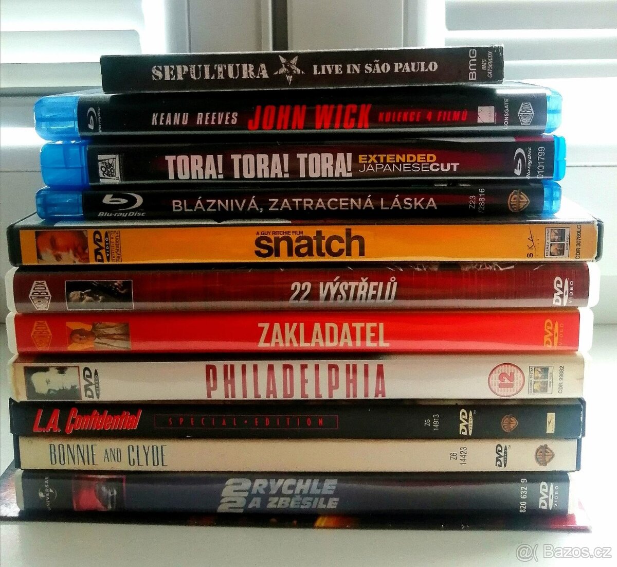 SBÍRKA FILMŮ - 6x BLU-RAY/9x DVD/1x CD - PERLY