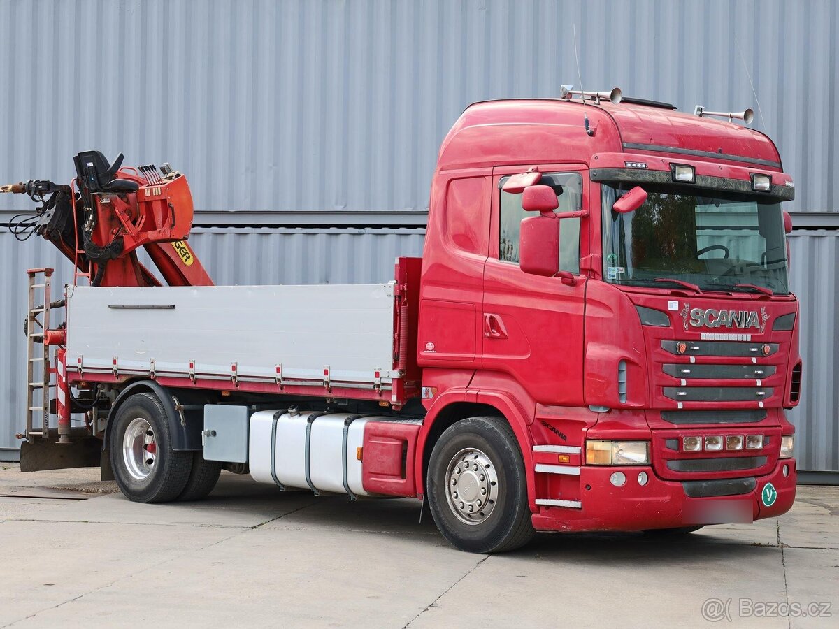 Scania R 480, EURO 5, H. RUKA PALFINGER (MAX. 6050 KG, 21.6