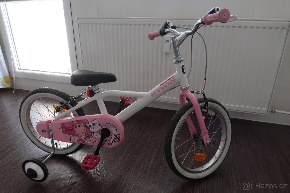 DĚTSKÉ KOLO 16" BTWIN 500 DOCTO GIRL