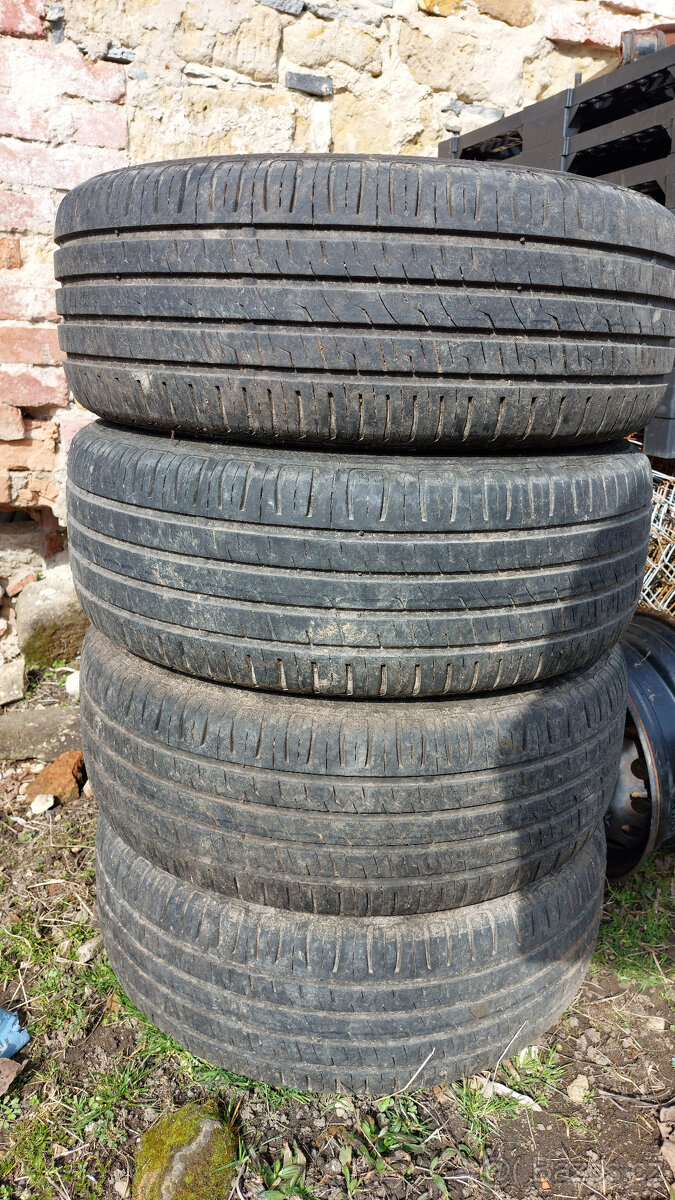 Prodám sadu letních kol FORD 5x108, 6,5Jx16, ET50