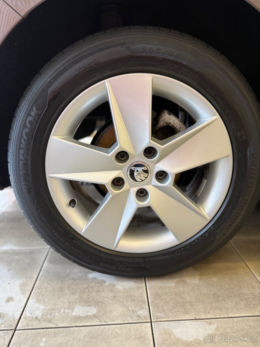 Škoda Octavia 3 ALU disky 205/55 r16