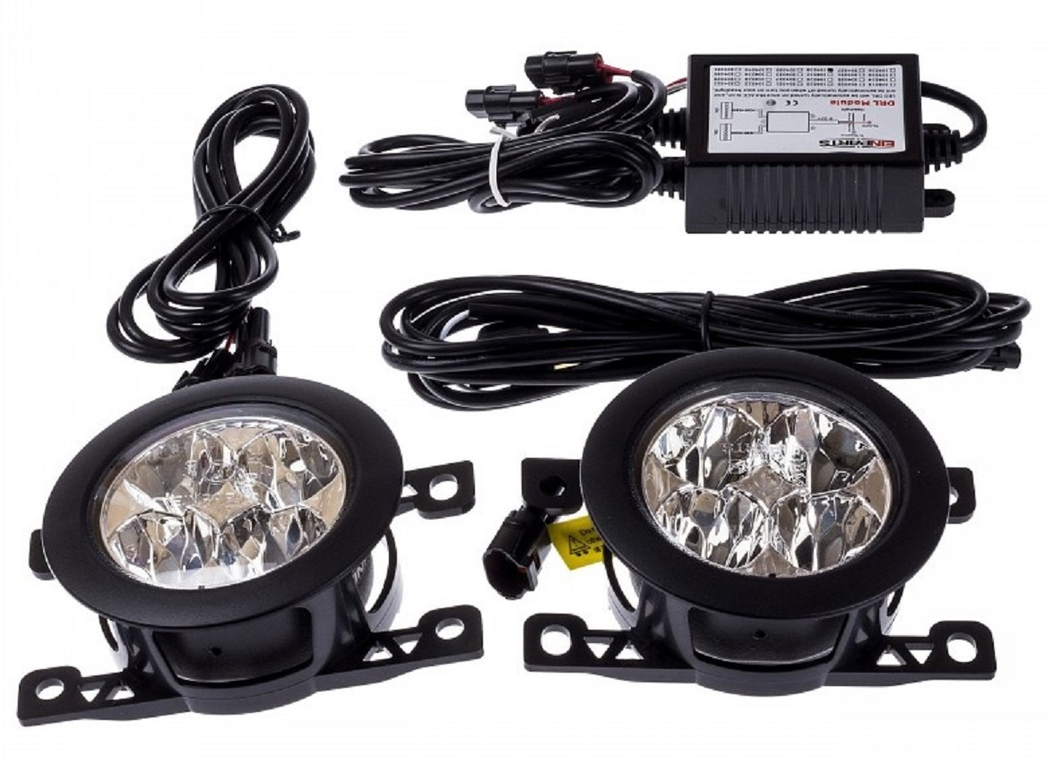 Světla pro denní svícení-Osram-DRL-2x4-LED.12/24-V.