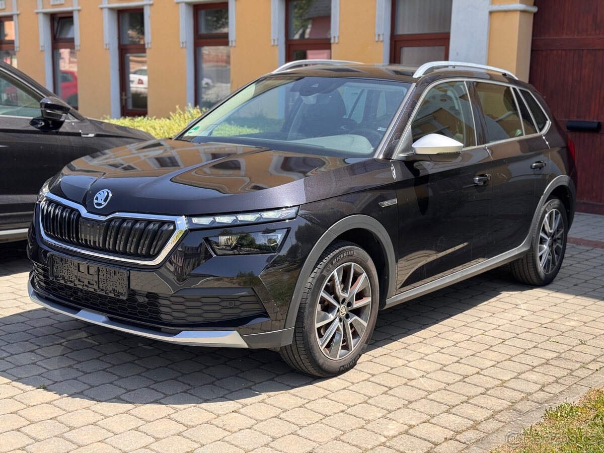 Škoda Kamiq SCOUT 1.5 TSI 110 kW Manuál Virtual Navi 34 tkm