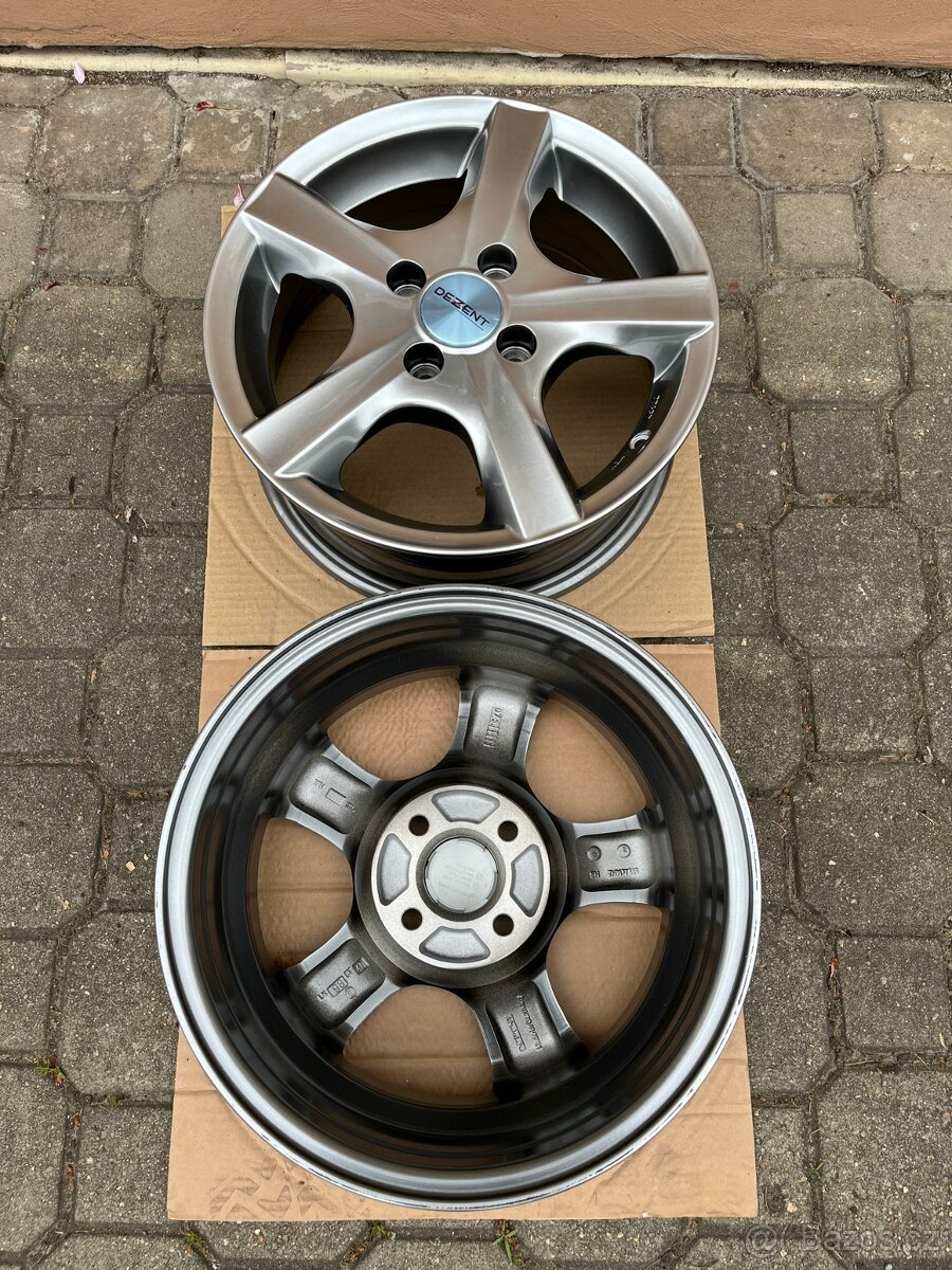 Alu disky Dezent "F" 14x5,5" – 4x98