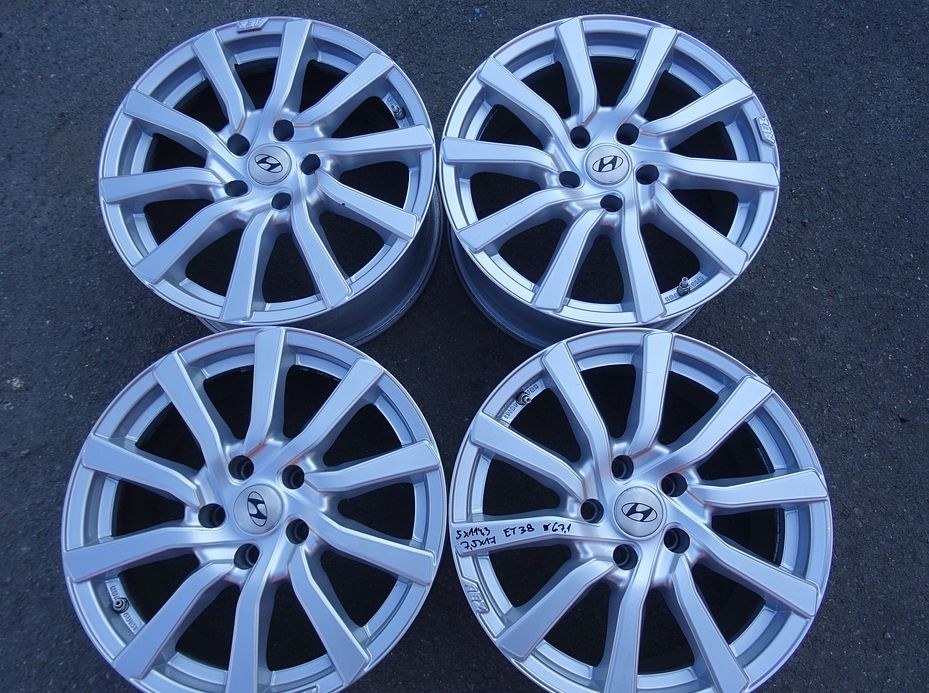 Alu disky na Hyundai, Kia, 17", 5x114.3 , ET 38, šířka 7,5J