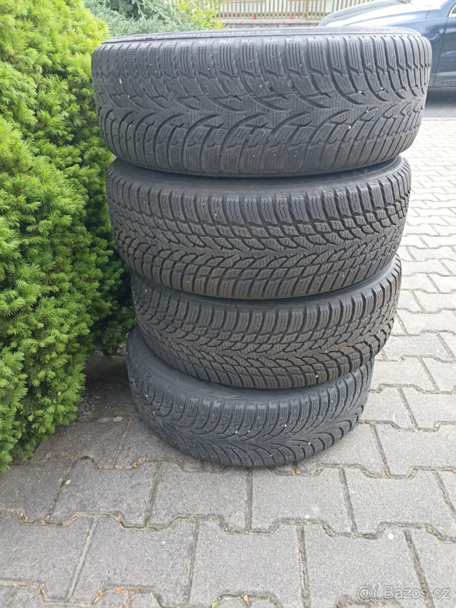 Škoda Octavia II, zimní pneu