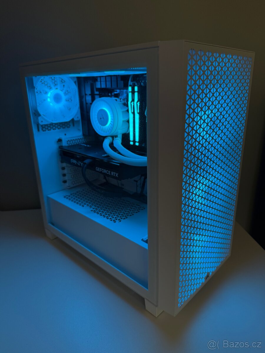 Herní PC 4070 super, 7800x3D, 16GB RAM, 1TB SSD, v záruce