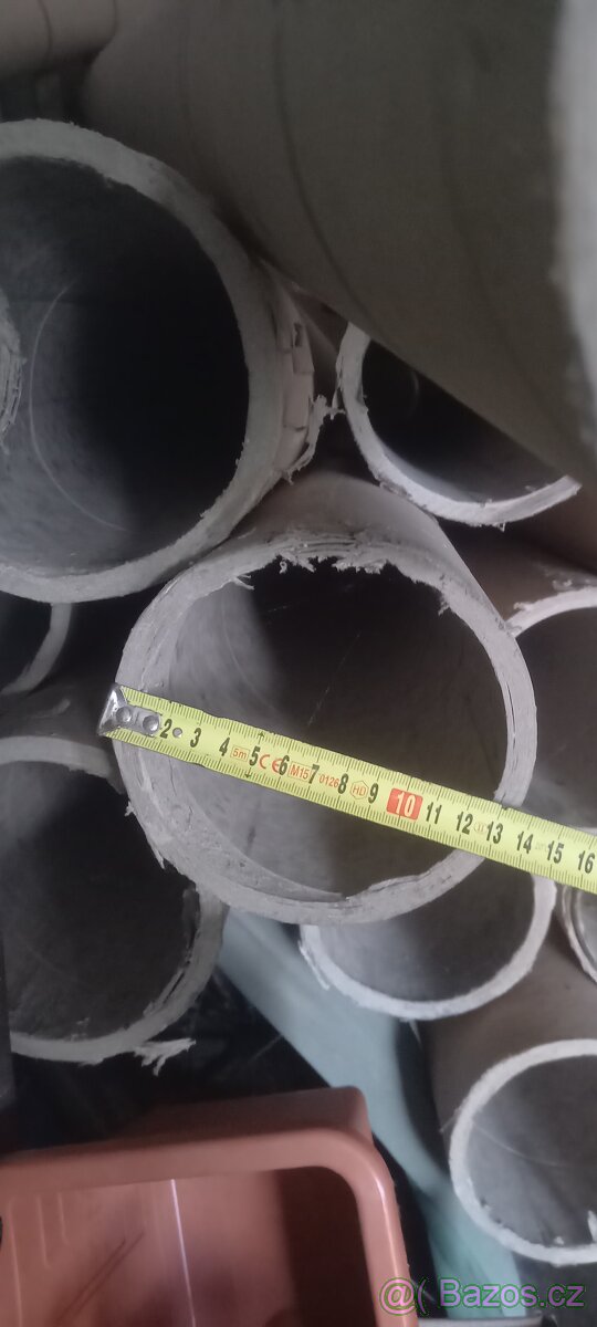 ZDARMA Trubky lisované různé délky, průměr 14 cm