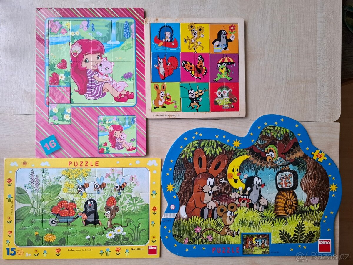 6 puzzle pro děti