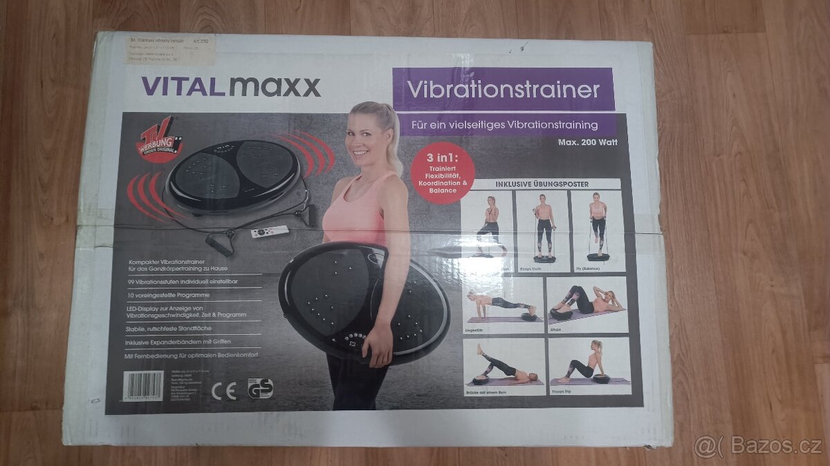 Vibrační posilovací stroj VitalMaxx DS-2753