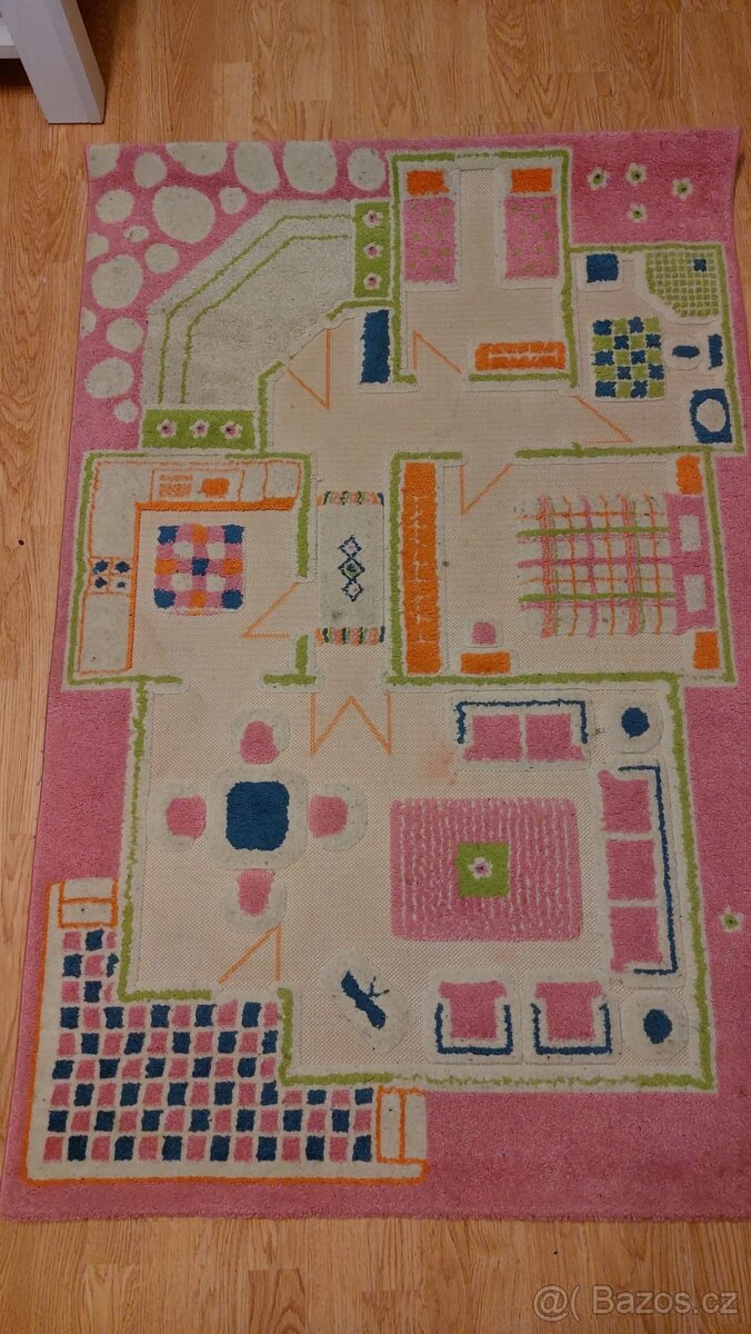 Dětský koberec 3D 100x150