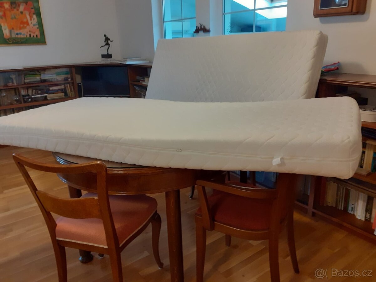 zánovní matrace IKEA s pracím potahem