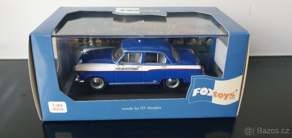 PRODÁM - model Volha Gaz M21 VB Praha 1967 1:43 Foxtoys