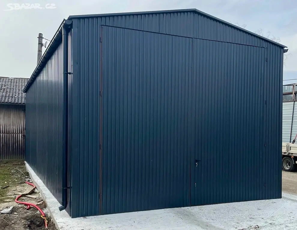 Plechova hala 6x8m