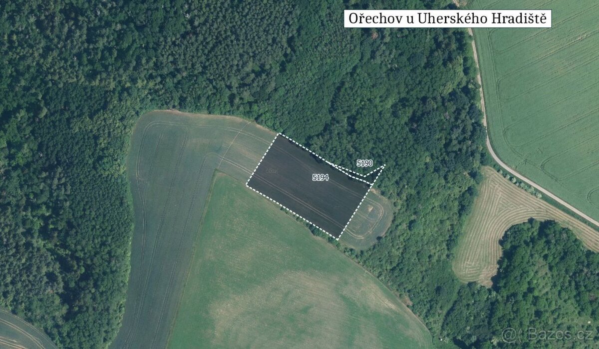 Zemědělská půda, prodej, Ořechov, Uherské Hradiště