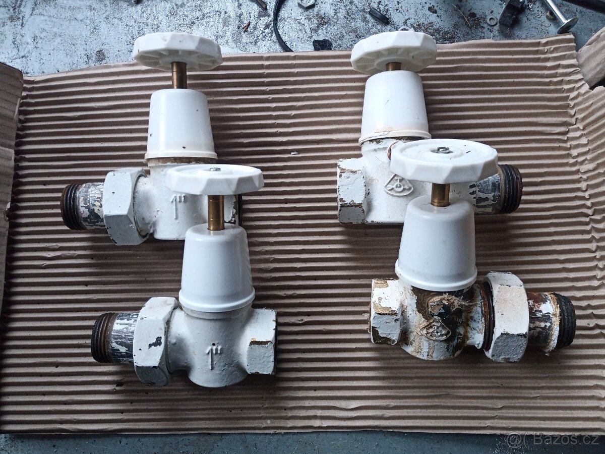 Použité dvouregulační kohouty 1" DN25