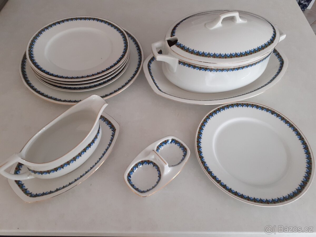 starožitný porcelán "UNION K " - r. 1919-30