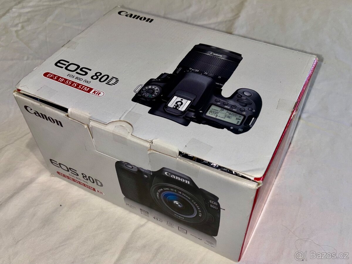 Prodám Canon EOS 80d