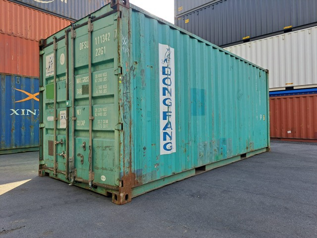 Lodní kontejner 20", skladový kontejner 6m