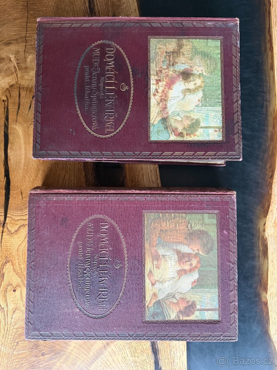 Prodám dva svazky Domácí Lékařka