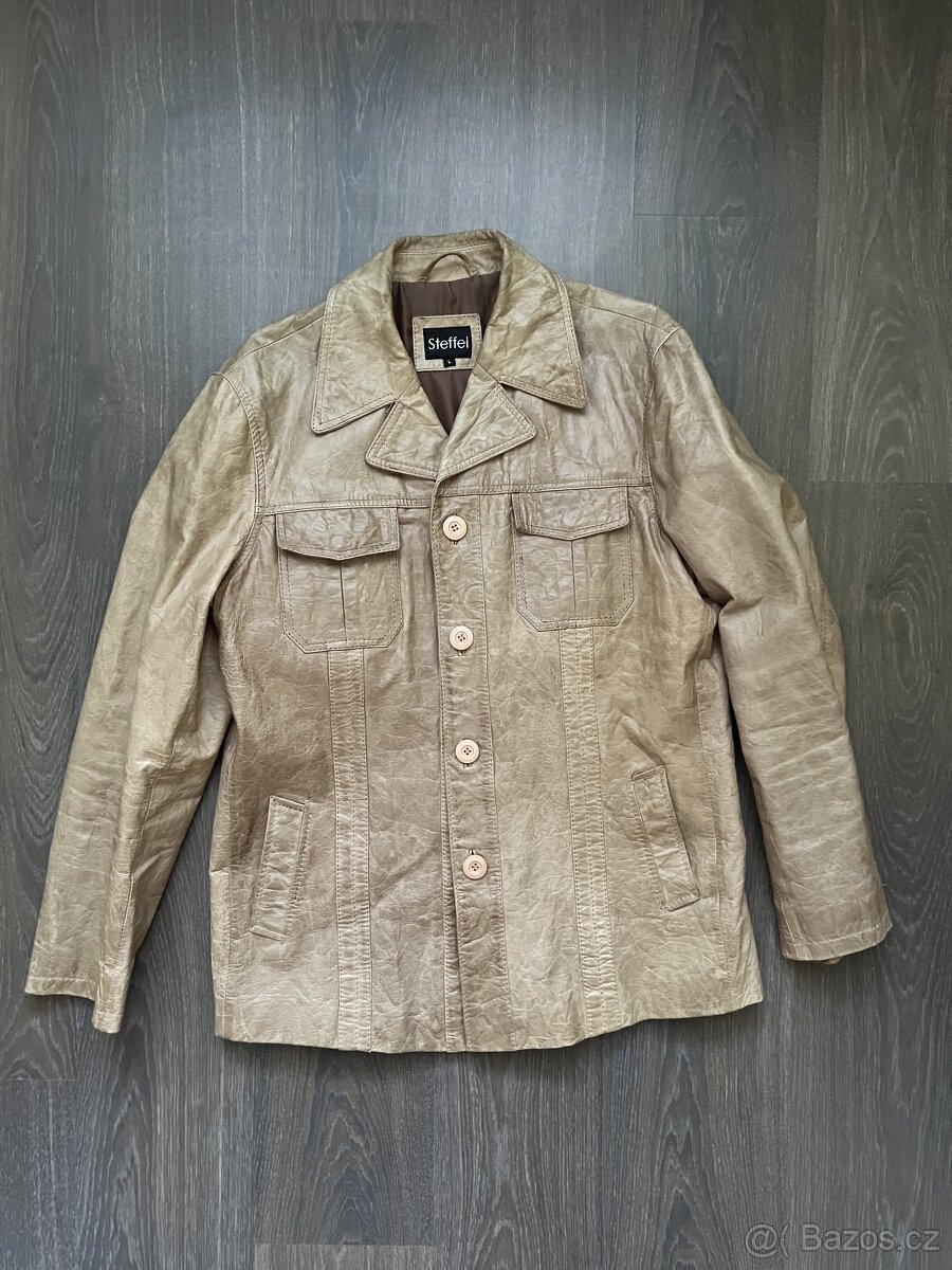 Pánské kožené sako