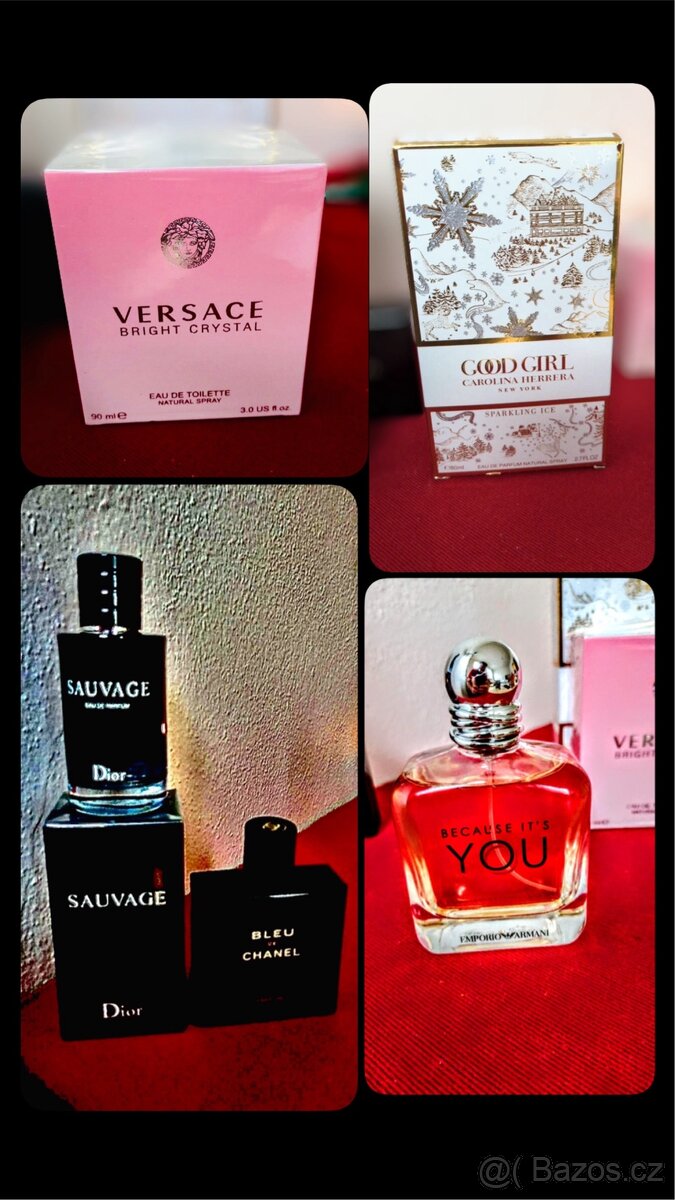 🌸 PRODÁM ORIGINÁLNÍ PARFÉMY – TOP STAV 🌸