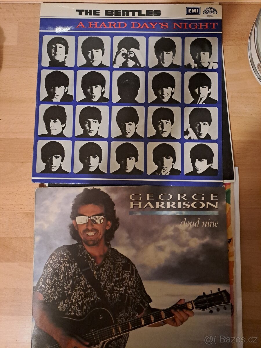 8x vinyl - Beatles, Lennon, McCartney, Harrison