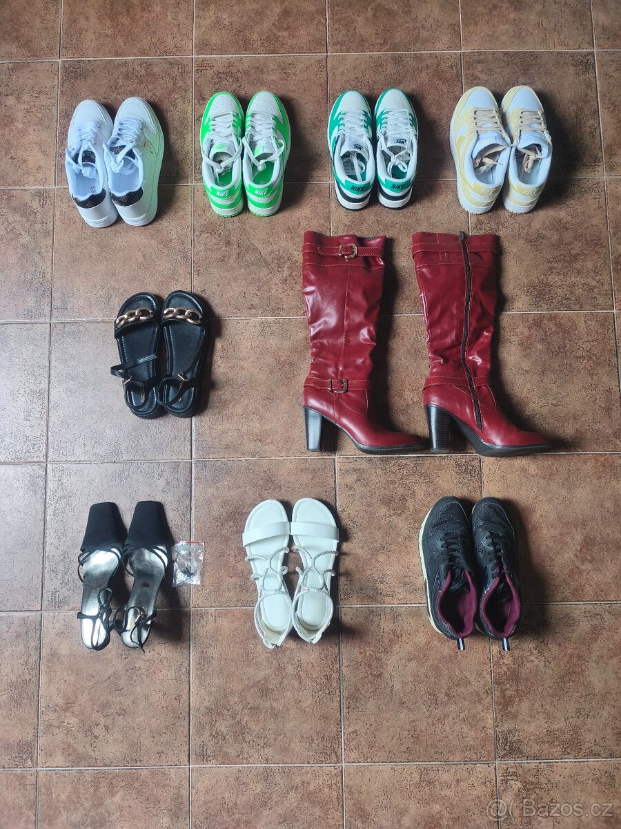 Dámské značkové a neznačkové boty